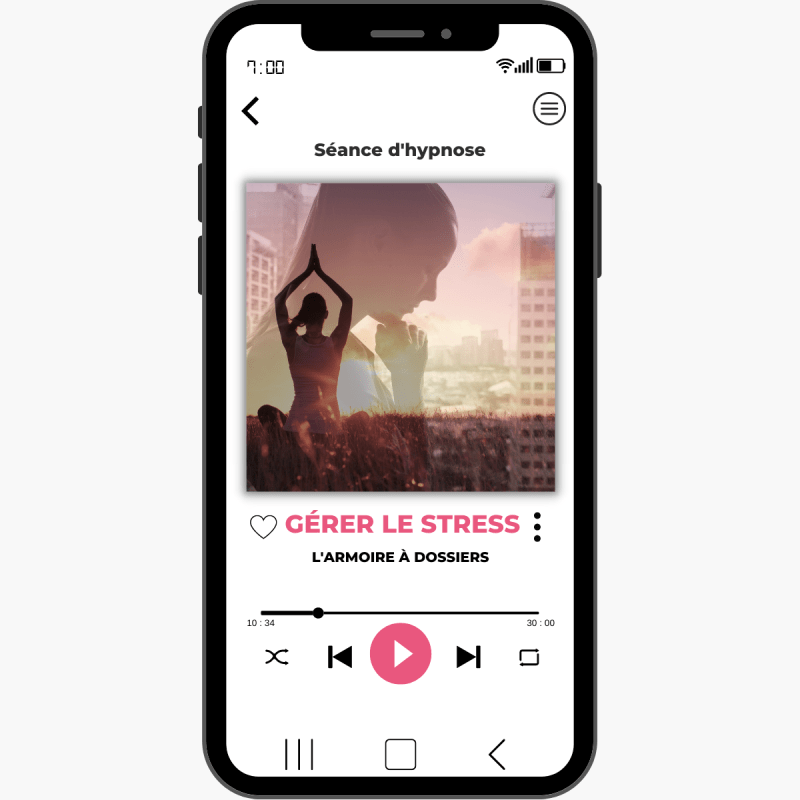 Hypnose pour gérer le stress - L'armoire à dossiers