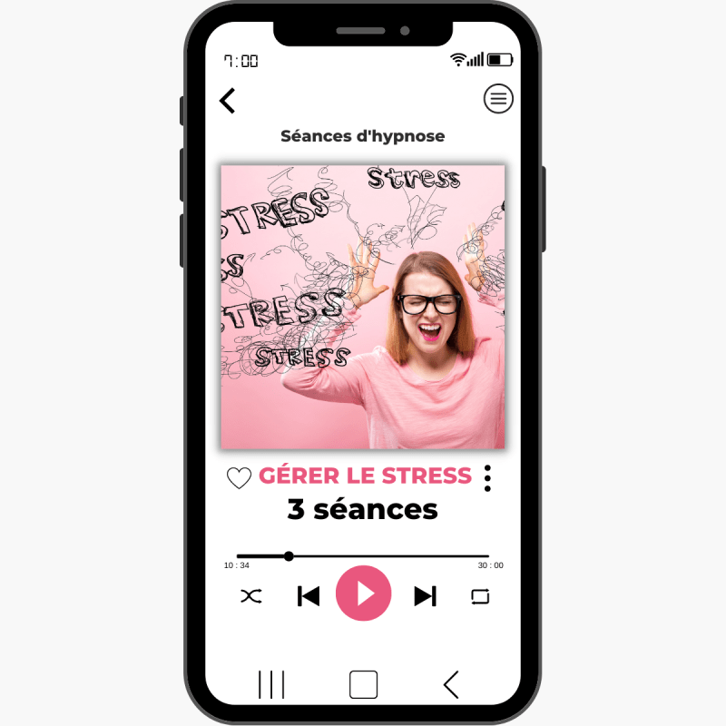 Hypnose pour gérer le stress - Pack de 3 séances