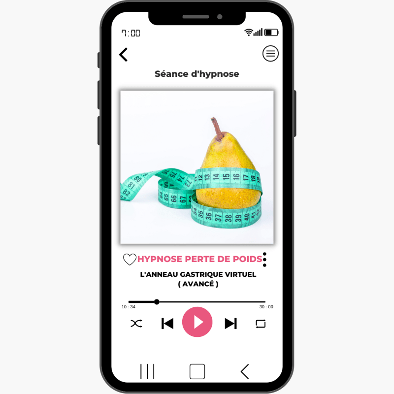 Hypnose perte de poids - L'anneau gastrique virtuel avancé