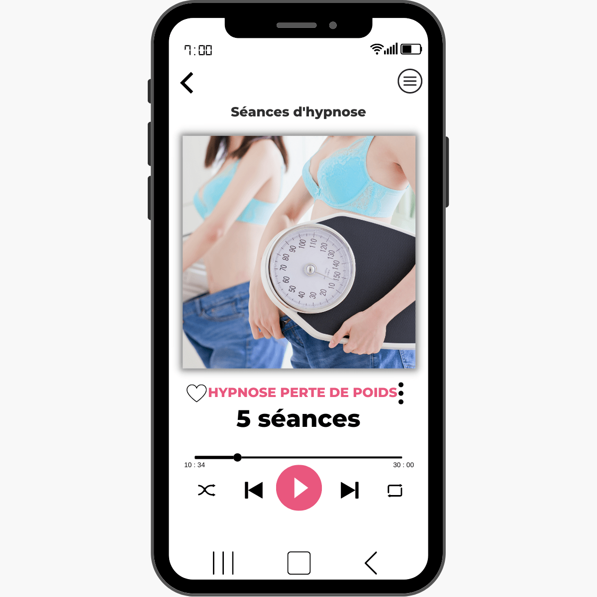 Hypnose pour la perte de poids